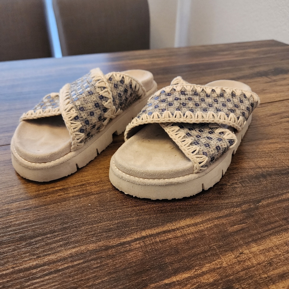 Mou Flat sandals 38 8 Sequin